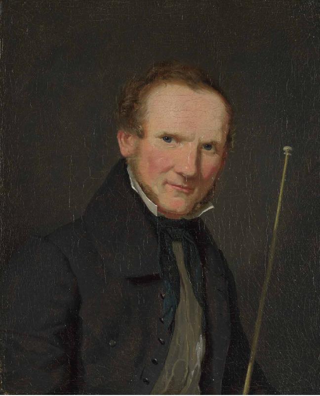 Christen Kobke Portrait of Wilhelm Bendz France oil painting art